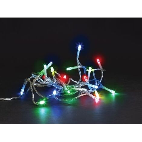 Meissa Led - 2 M - 20 Led - Multicolore - Câble Transparent - Modulateur - Piles Non Incluses (1/5)
