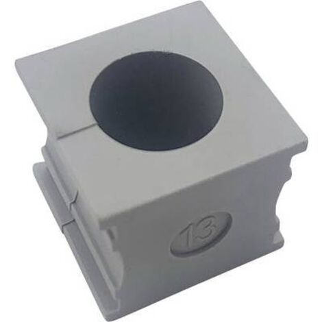 TRU COMPONENTS KT 13 PASSE-FILS FENDU Ø MAX. DES BORNES 14 MM ELASTOMÈRE GRIS 1 PC(S) TC-10329252 (1/3)