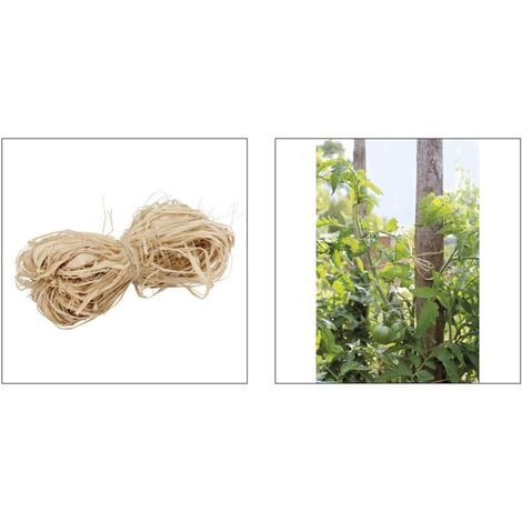 Raphia naturel en bobine de 50 grammes – Jardin, bricolage et déco