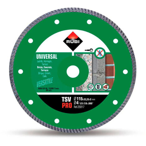 Disque Diamant Tsv ø115mm Pro 25917 Rubi (1/3)