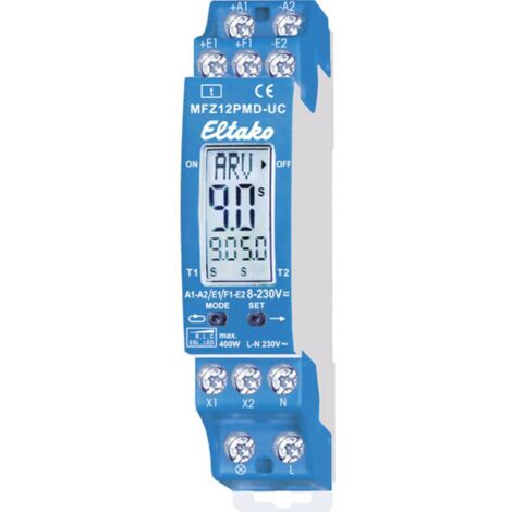 ELTAKO MULTIFUNKTIONS-ZEITRELAIS 18 FUNKTIONEN MFZ12PMD-UC 23001006 (1/2)
