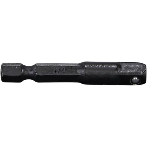 Makita – D74740 Adaptateur clé à douille 50 mm 1/4'' – Pour visseuses à percussion – Compatible douilles à choc carrées – Longueur 50 mm (1/5)