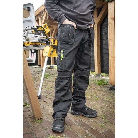 PANTALON DE TRAVAIL STANLEY HUNTSVILLE 48L NOIR STW40008 101 38 33