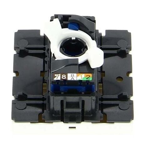 PRISE RJ45 CAT6 FTP MOSAÏC LEGRAND 2 MODULES - BLANC 076565