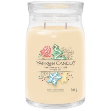 YANKEE CANDLE SIGNATURE BOUGIE PARFUMÉE GRANDE BOUGIE EN POT AVEC DOUBLE MÈCHE MÉLANGE DE CIRE DE SOJA (1/2)