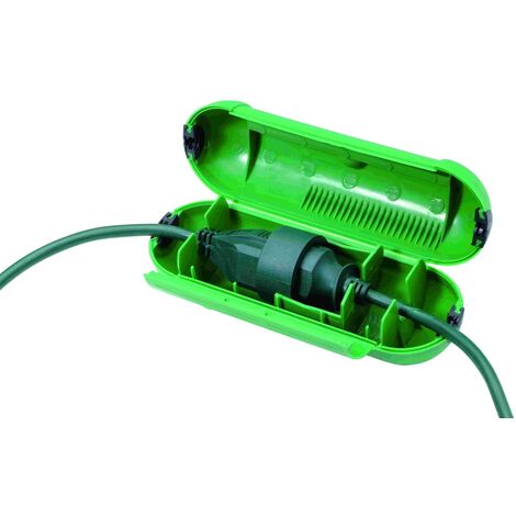 Boîtier de protection pour prise électrique – Étanche aux intempéries – Joints en caoutchouc – Sécurise vos connexions électriques – Profile - 288640004