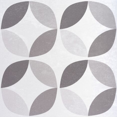 Dalles Murales Adhésives Wall Tiles Style Géométrique Gris 30.5x30.5cm Boite De 6 - Access Deco (1/5)