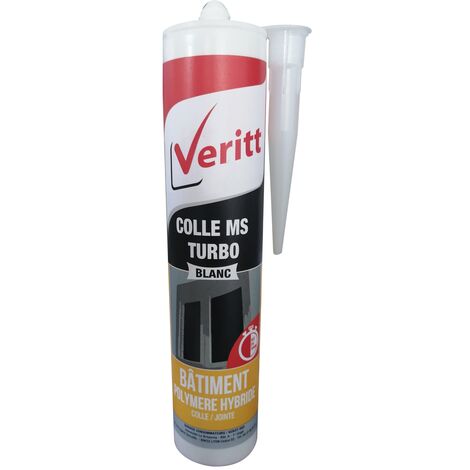 Colle Blanche MS Polymer Dekalin MS-2 - 3 Cartouches De 290ml - Étanchéité Et Collage Multi-supports