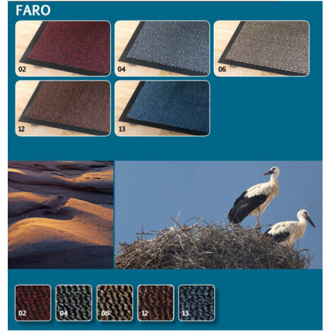 TAPIS FARO BRUN 06 40X60 MERCURY (1/2)