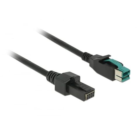 DELOCK 85485 CÂBLE ÉLECTRIQUE NOIR 4 M POWEREDUSB (1/5)