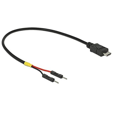 DeLOCK Delock 85407 - 0,2 m - Mini-USB B - Noir (1/3)