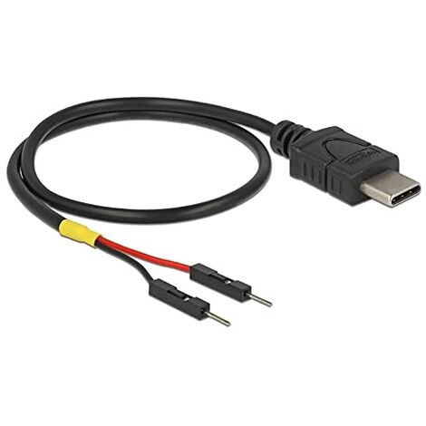 DELOCK 85420 CÂBLE USB 0,3 M USB C NOIR (1/3)