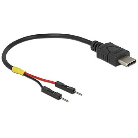 DELOCK 85418 CÂBLE USB 0,1 M USB C NOIR (1/4)