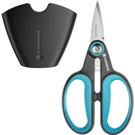 GARDENA Set HerbCut. Ciseaux à herbes avec étuis inclus. Effeuillage facile. Coupes précises et nettes. Poignées ergonomiques. Convient pour un usage alimentaire. (12214-36) (1/5)