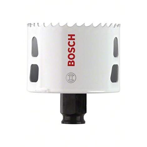 Bosch – Scie trépan 73 mm pour bois, métal et plastique – Denture progressive pour coupes nettes – Adaptateur Power Change – 2608594230