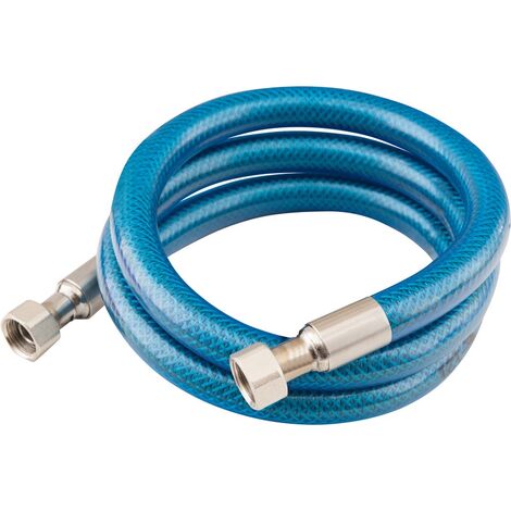 Tuyau flexible inox pour gaz naturel 1m50 – Tube vissant résistant à la corrosion – Utilisation sécurisée avec gaz naturel – Addax