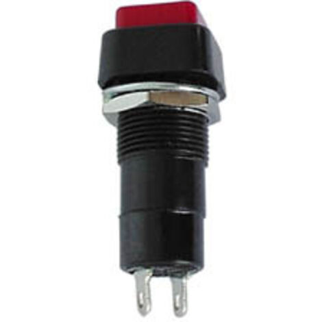 R18-23A BOUTON-POUSSOIR OFF-ON ROUGE 3A/125V VELLEMAN R1823A/125 (1/2)