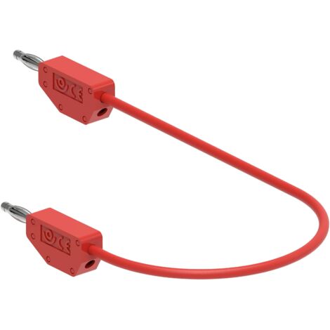 Outil de mesure électronique electro-pjp 214-cd1-50r longueur 0.50m connecteur banane (1/2)