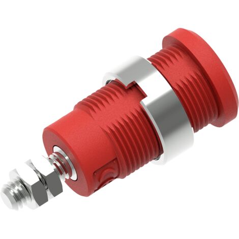 Electro PJP 3265-C-CD1-R Douille de sécurité rouge 1 pc(s) D357622 (1/2)