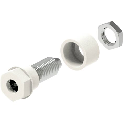 ELECTRO PJP 3230-C-CD1-BC FICHE FEMELLE DE LABORATOIRE Ø DE LA BROCHE: 4 MM BLANC 1 PC(S) (1/2)