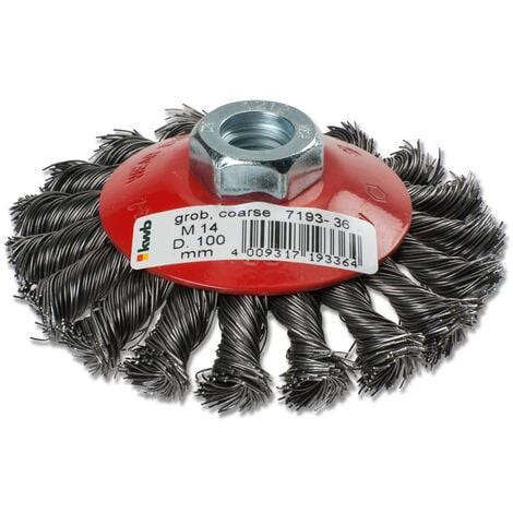 DISQUE BROSSE AGGRESSO 100 MM M14 VRAC MISC KWB 719336