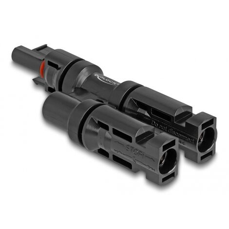 DELOCK 60023 CHANGEUR DE GENRE DE CÂBLE 1 X DL4 2 X DL4 NOIR (1/4)
