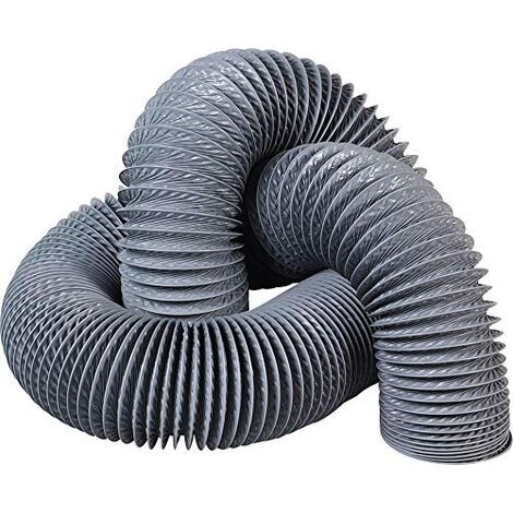 Gaine VMC souple PVC diamètre 100mm – Longueur 3m – Résistance -30°C à 70°C – Pour VMC simple flux et aération – Autogyre
