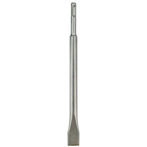 Ciseau plat SDS-Plus 20 x 250 mm – Acier trempé – Compatible perceuses à emmanchement SDS-Plus – DT6802QZ – DEW