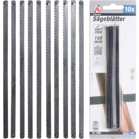 10 FEUILLES DE REMPLACEMENT, 150 MM