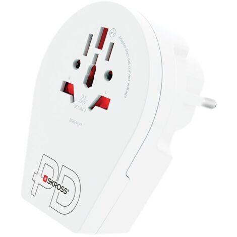 Skross® Adaptateur de voyage Combo World to UK