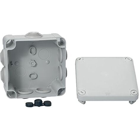 Schneider Electric – Boîte de dérivation IP55 en ABS – Température -25 à 40 °C – Tenue aux chocs IK07 – Couvercle polypropylène – Passe-câble SBS (1/6)