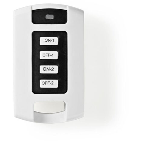 Télécommande intelligente RF Nedis RFRC220WT 2 canaux (1/5)
