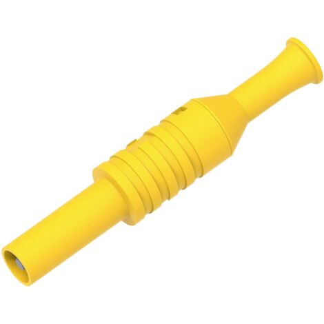 ELECTRO PJP 1065-CD1-J FICHE MÂLE DE LABORATOIRE Ø DE LA BROCHE: 4 MM JAUNE 1 PC(S) (1/2)