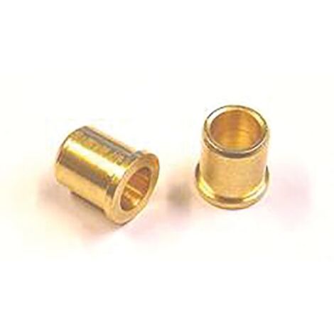 Douille pour taquet tige lisse 5mm laiton poli boîte de 100 - 9013AS00