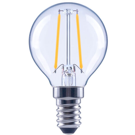 AMPOULE FILAMENT À LED, E14, 250LM REMPL. 25W, AMP. GOUTTE, BLC CHD XAVAX (1/5)