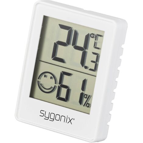 SYGONIX THERMO-HYGROMÈTRE BLANC SY-5267052 (1/5)