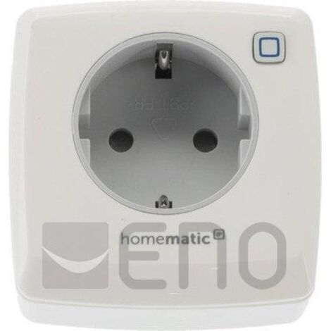 HOMEMATIC IP 157338A0 PRISE DE COURANT SMART HOME BLANC HMIP-PS-2 (1/3)