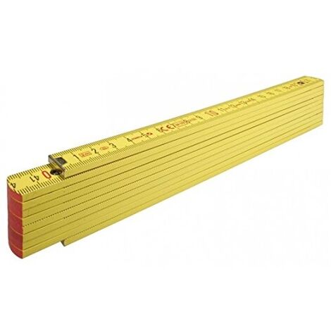 STABILA MP700 TYPE 707 MÈTRE PLIANT EN BOIS, BLANC, 2 M 01304