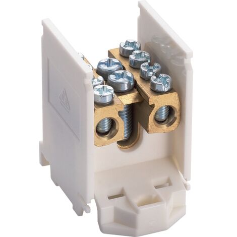 Hager HAB406 - Interrupteur Sectionneur 4 Pôles 63A Pour Rail DIN Ou Plaque De Montage