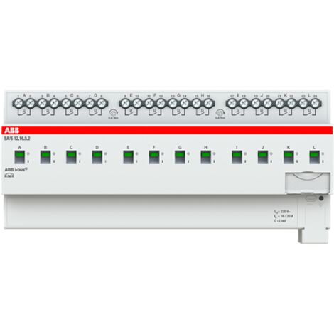 ACTIONNEUR DE COMMUTATION 12 FOIS, 16A, CHARGE C SA/S12.16.5.2 ABB 2CDG110268R0011 (1/3)