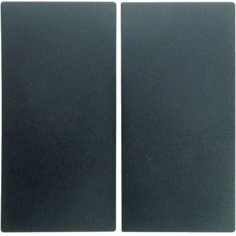 HAGER TOUCHE SANS LENTILLE POUR MÉCANISME DOUBLE ANTHRACITE BERKER 16231606 (1/2)