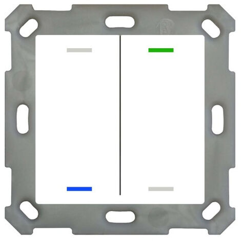 Capteur KNX Berker En Verre - Blanc Polaire - Pour Domotique - Occasion Fonctionnel