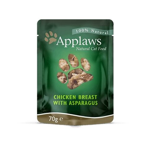 APPLAWS CHICKEN & ASPARAGUS POUCH 70G MM8002NET (1/2)