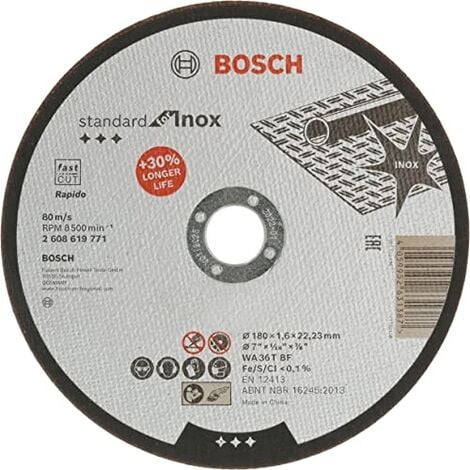 Bosch Disque de coupe Expert for Inox pour meuleuse d'angle