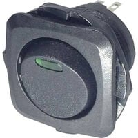 TRU COMPONENTS 1587621 INTERRUPTEUR À BASCULE TC-R13-135L-02 250 V/AC 10 A 1 X OFF/ON À ACCROCHAGE 1 PC(S)