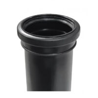 Geberit – Pipe d'évacuation droite pour WC suspendu – Diamètre 90 mm – Manchon de raccordement pour évacuation – PE-HD