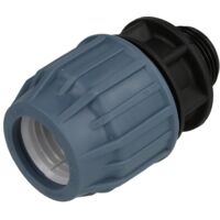 Raccord de serrage à visser PE 32 mm x 1'' FM