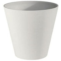 TERAPLAST RE-POT POT HOOP Ø 25 H 23,5 AVEC RÉSERVE D'EAU - NOIR 33703025238