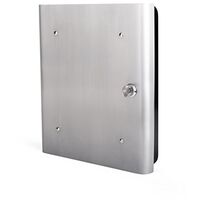 PAVO PREMIUM À CLÉS/KEY SAFE/CLÉ DE STOCKAGE AVEC UN MOTIF À L'AVANT POUR 54 TOUCHES - INOX/NOIR, EN MÉTAL, INOX/NOIR