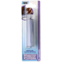 GEB – Mastic de réparation pour plastiques – Pour PVC, PVCC, PER et ABS – Résistance chimique – Temps de prise 40 minutes